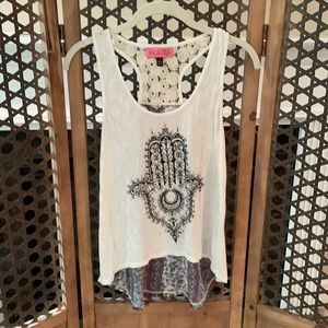Patterned Sugar High Tank Top